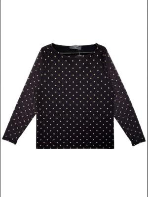 PRIMARK Bluzka Damska Brązowa Groszki 2XL