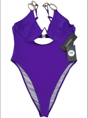 BOOHOO Strój Kąpielowy Damski Fioletowy XL