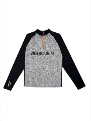 NIKE Bluza Dziecięca Czarno Biała 170