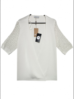 GALLERY Sweter Damski Kremowy XXL/3XL