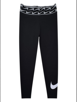 NIKE Legginsy Damskie Czarne S