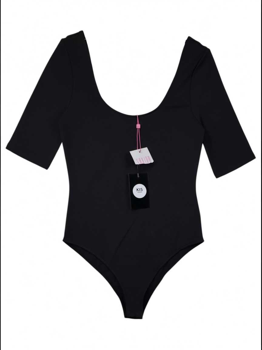 SAVIDA Body Damskie Czarne L