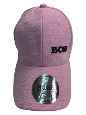 INSPIROWANA HUGO BOSS Czapka Damska Różowa One Size