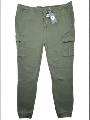 LIVERGY Spodnie Męskie Zielone XL (56/58)