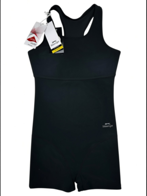 SLAZENGER Strój kąpielowy Dziecięcy Czarny 152