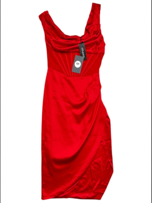 BOOHOO Sukienka Damska Czerwona M