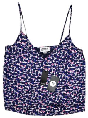 JEFF&CO Piżama Top Damski Wielokolorowy M/L