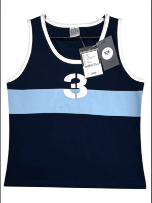 INSPIROWANA ADIDAS Koszulka Dziecięca Granatowa 164 (XL)