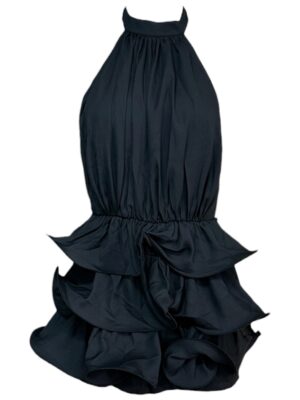 PRETTYLITTLETHING Kombinezon Damski Czarny S