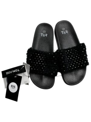 TOM&ROSE Klapki Damskie Czarne 37