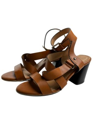 F&F Sandały Damskie Brązowe Rozmiar 38