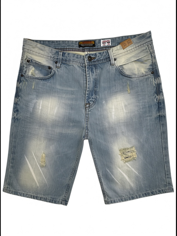 PULL&BEAR Szorty Męskie Niebieskie S (46)