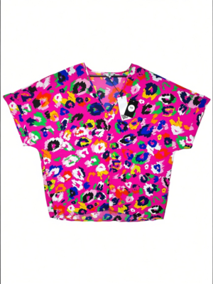 BE YOU Narzuta Damska Wielokolorowa 4XL
