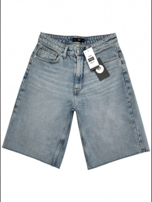 F&F Szorty Damskie Niebieskie XS