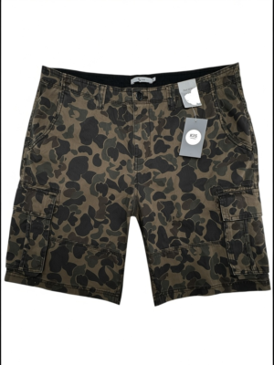 TU MAN Spodenki Męskie Zielone Moro XL (36)