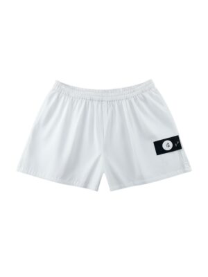 BOOHOO Szorty Damskie Białe XL Len