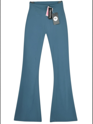 PRETTYLITTLETHING Legginsy Damskie Turkusowe S