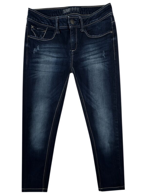 DENIM CO. Jeansy Damskie Niebieskie S