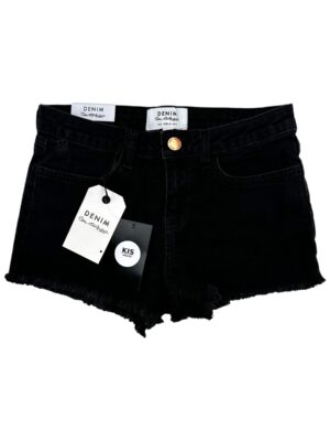 MISS SELFRIDGE Szorty Damskie Czarne XS