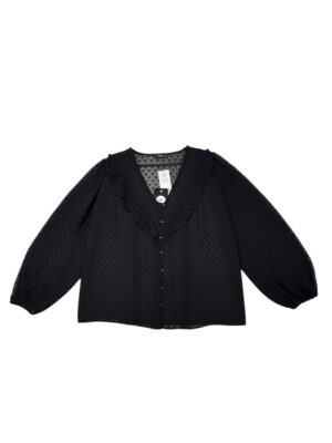F&F Bluzka Damska Czarna XXL