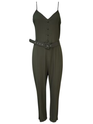 BOOHOO Kombinezon Damski Khaki 3XL