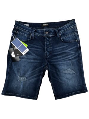 JACK&JONES Spodenki Męskie Niebieskie M