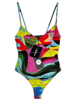 PRETTYLITTLETHING Body Damskie Wielokolorowe M