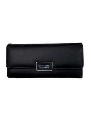 FOREVER LOVELY Portfel Damski Czarny One Size