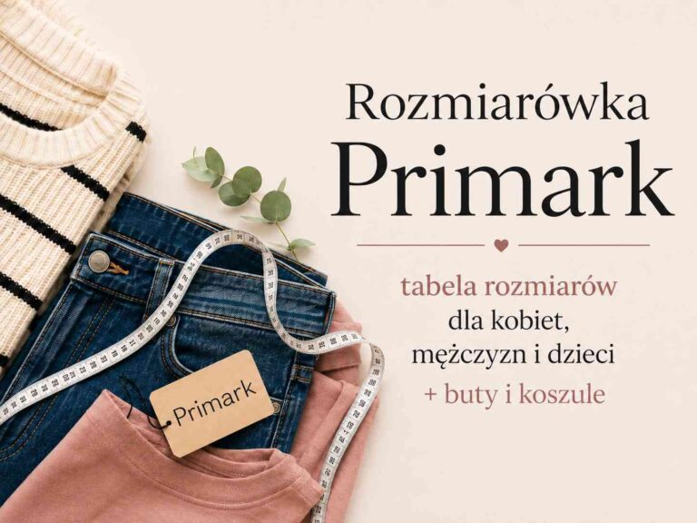 rozmiarówka primark