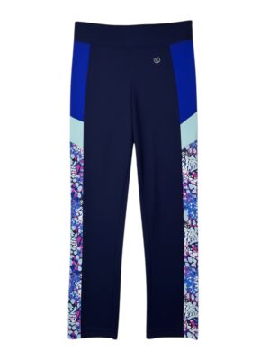 DUNNES Legginsy Damskie Granatowe 7/8 XS