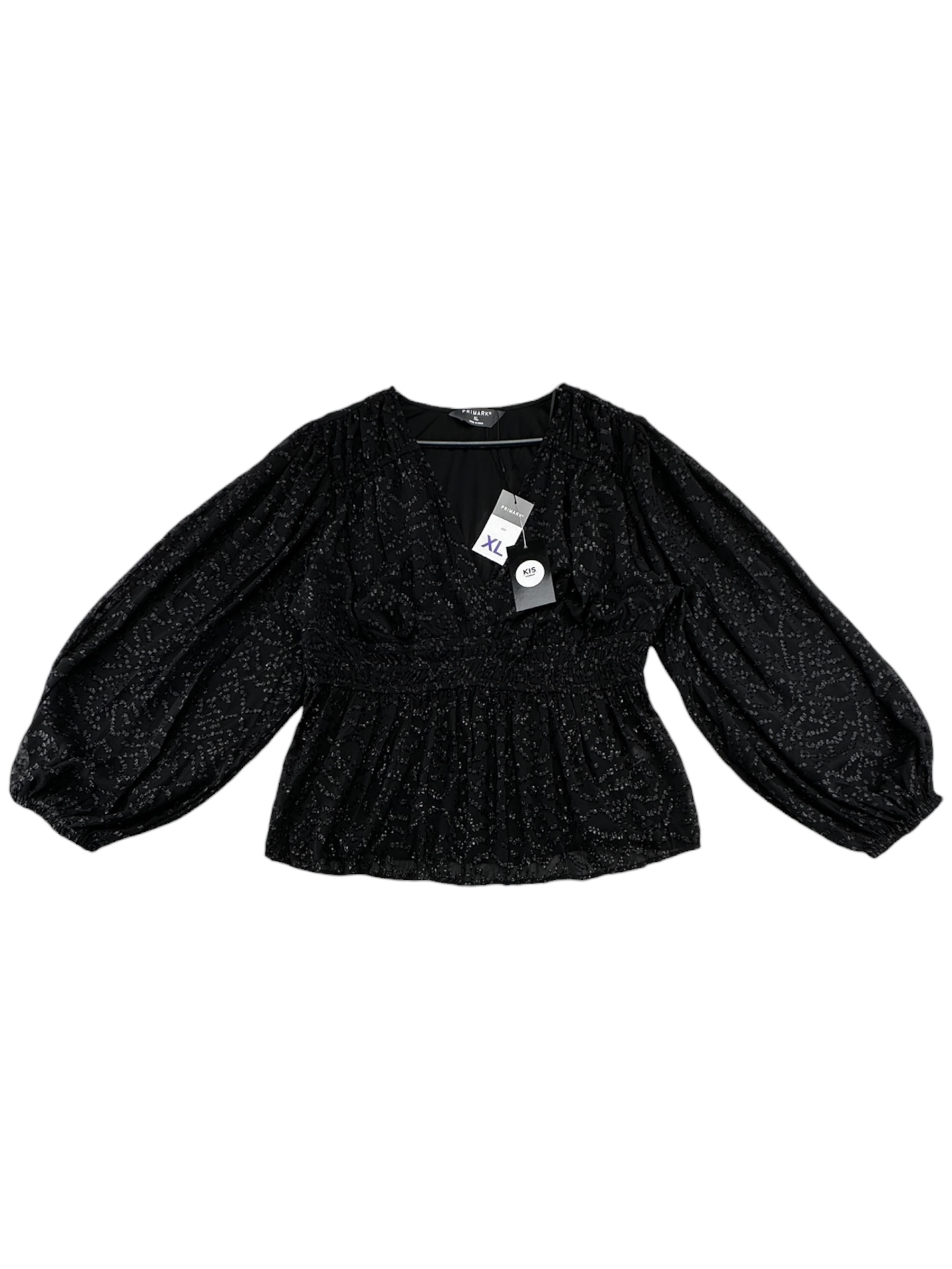 PRIMARK Bluzka Damska Czarna XL