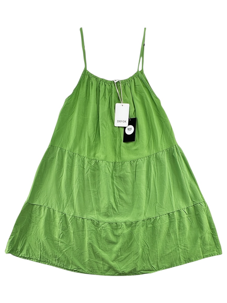 DEFOX Sukienka Damska Zielona XL/XXL