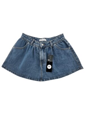 DENIM CO. Spódnica Damska Niebieska M