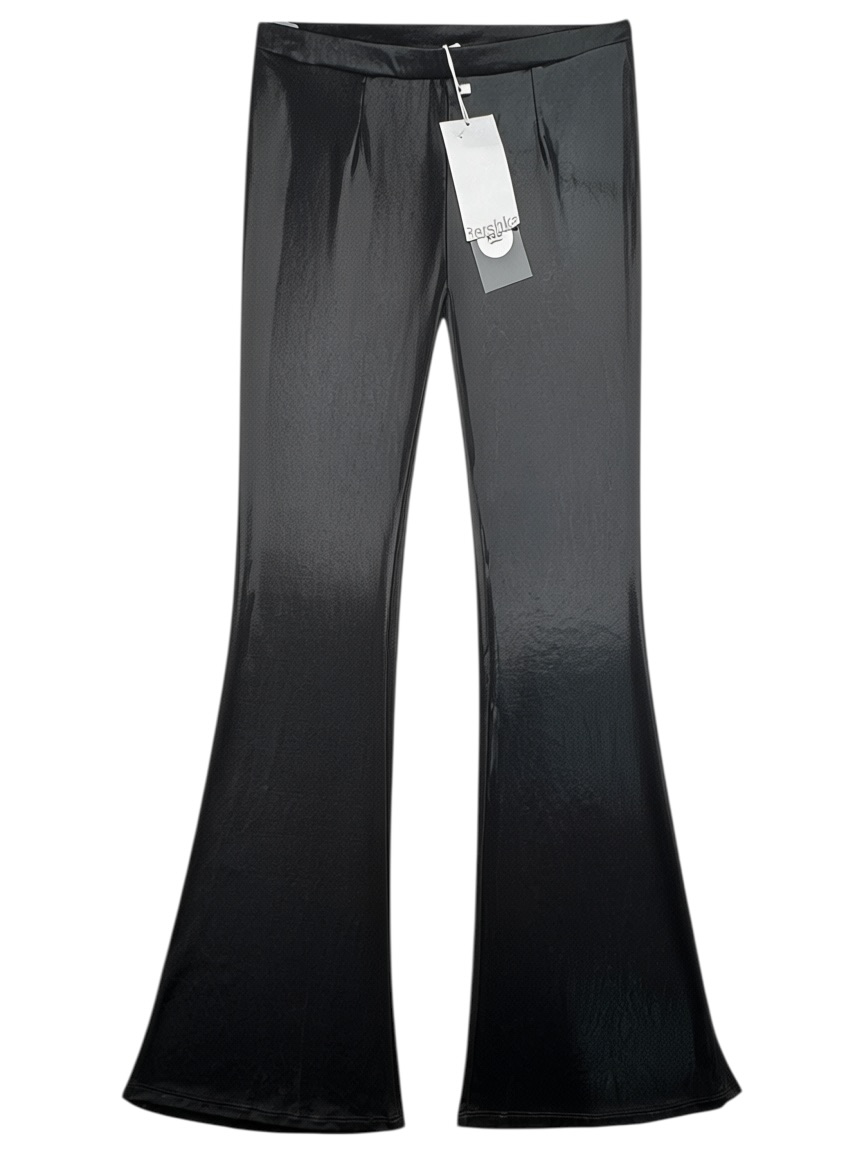 BERSHKA Spodnie Damskie Czarne M