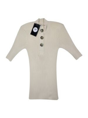 RIVER ISLAND Sweter Damski Kremowy M