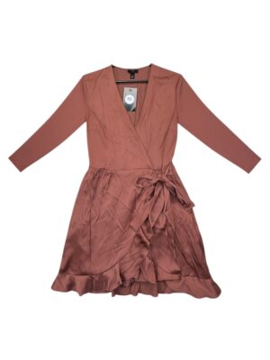 RIVER ISLAND Kombinezon Damski Brązowy XS (8)