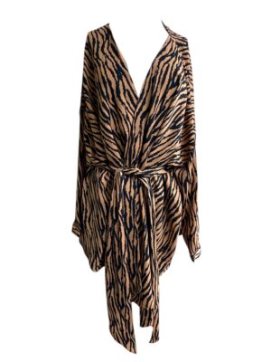 MISSGUIDED Narzuta Damska Brązowa 4XL