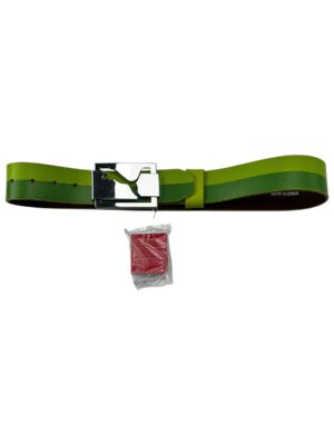 PUMA Pasek Damski Zielony S (80CM)