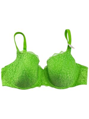 TEZENIS Biustonosz Damski Zielony Koronkowy 75C