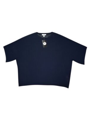 WHITE LABEL Sweter Damski Granatowy M