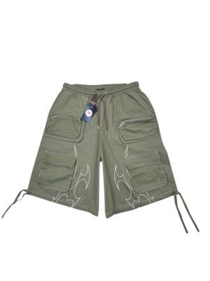 BOOHOO Szorty Męskie Zielone M