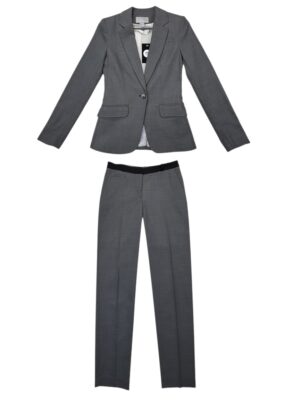 H&M Komplet Garnitur Damski Szary XXS