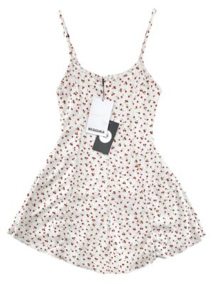 BERSHKA Kombinezon Damski Biały XS
