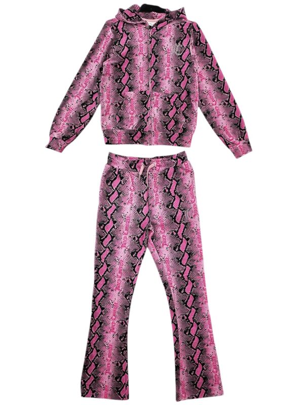 JUICY COUTURE Komplet Dziecięcy Różowy Wzór 158