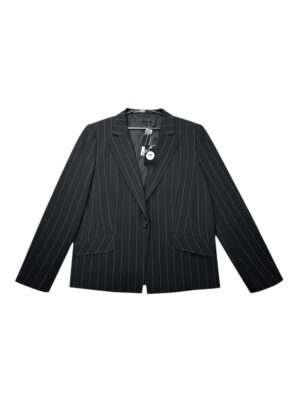 FLORENCE + FRED Marynarka Damska Czarna w Paski 4XL