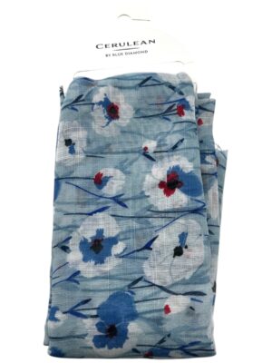 CERULEAN BY BLUE DIAMOND Chusta Damska Niebieska ONE SIZE