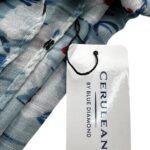 CERULEAN BY BLUE DIAMOND Chusta Damska Niebieska ONE SIZE - zdjęcie 3