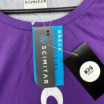SCIMITAR Koszulka Męska Fioletowa XL - zdjęcie 3