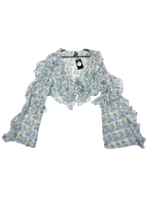 PRETTYLITTLETHING Narzutka Damska Niebieska 5XL