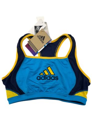 ADIDAS Biustonosz Damski Niebieski XL
